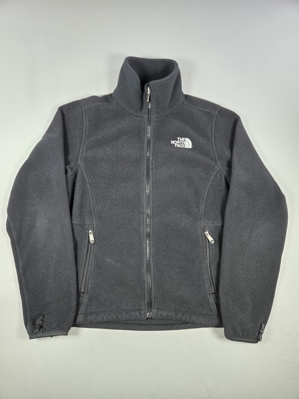 The North Face Polartec 100 Women's Gorpcore Full Zip Fleece Jacket Black Small